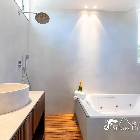 Stunning Angeles With Private Pool And Ac Close To Sitges Villa *